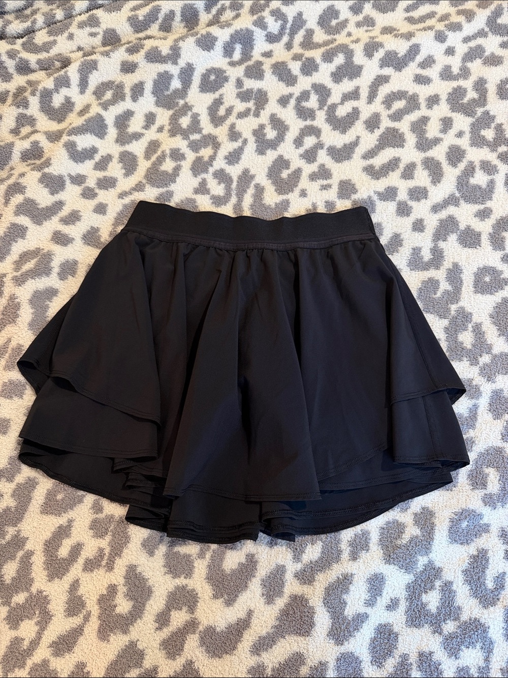 lululemon athletica Black Layered Athletic Skirt